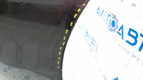 Бампер передний голый Toyota Camry v40 07-09 графит 1G3, царапины, не заводское отверствие, вмятины, трещина