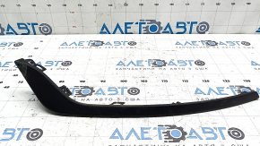 Молдинг переднего бампера левый Ford Fusion mk5 19-20 структура, треснута, трещина в крепление
