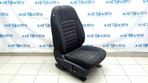 Пассажирское сидение Ford Fusion mk5 17-20 без airbag, электро, ткань черная, контакт с водой, под химчистку