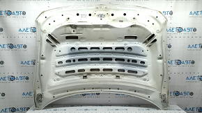 Капот голый Mazda CX-9 16-23 алюминий, белый 25D, тычка, вмятина