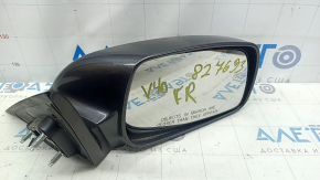 Зеркало боковое правое в сборе Toyota Camry v40 usa 5 пинов, графит 1G3, притерто