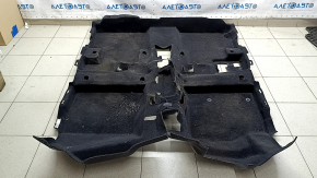 Покрытие пола Mitsubishi Outlander 22-26 черное, под химчистку