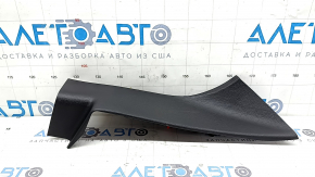 Накладка порога задня права Mitsubishi Outlander 22-26 чорна