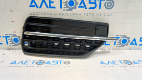 Решетка переднего бампера правая Volvo XC90 16-19 с хром молдингом под парктроник