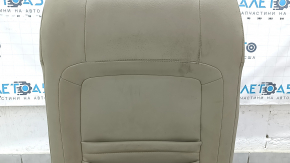 Пассажирское сидение Mazda CX-9 16-17 без airbag, электрическое, подогрев, кожа бежевая перфорация, без подголовника, примято, под химчистку