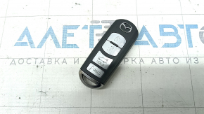 Ключ Mazda CX-9 16-20 smart, 4 кнопки, царапины