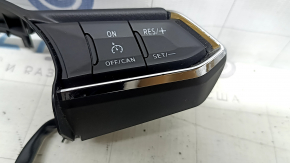 Кнопки управления на руле Mazda CX-9 16-21 полез хром, царапины на хроме