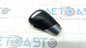 Ручка КПП Mazda CX-9 16-23 кожа черная, царапины, потерта