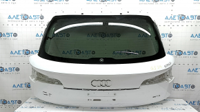 Дверь багажника голая со стеклом Audi Q5 80A 21-24 тонировка, белый LY9C