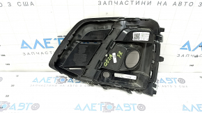Решетка переднего бампера правая Audi Q5 80A 21-24 черный глянец с хромом, S-Line