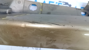 Порог правый Toyota Prius 30 10-15 золото надлом, замят, оторвано нижнее крепление, сломано крепление, затерт