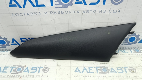 Накладка центральної консолі верхня ліва Mazda CX-9 16-23 чорна, подряпини