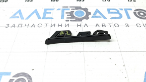 Накладка заднього бампера ліва Audi Q5 80A 21-24 збоку, чорна