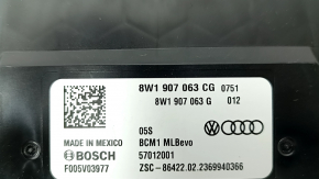 BCM Body Control Module Audi Q5 80A 18-24