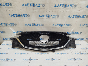 Решітка радіатора grill Mazda CX-5 17-21 без радара