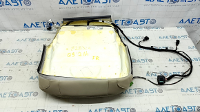 Подушка пассажирского сиденья Audi Q5 80A 21-25 кожа, бежевая, подогрев, вмятины, под чистку