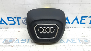 Подушка безпеки airbag в кермо водійська Audi Q5 80A 18-24 чорна, тип 1, подряпини на хромі