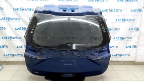 Двері багажника голі зі склом Ford Edge 19-24 синій B3, без накладок