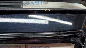 Решетка радиатора Honda Accord 18-22 черный глянец, тычки, песок