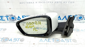 Дзеркало бічне ліве у зборі BMW 3 G20 19-26 5 пінів, поворотник, підігрів, автозатемнення, BSM, Shadow-Line, біле