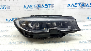 Фара передня права у зборі BMW 3 G20 19-22 LED адаптив, без кріплень