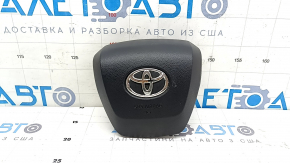 Подушка безопасности airbag в руль водительская Toyota Sienna 21-26 черная, потерта