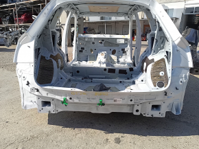 Задняя панель Audi Q5 80A 18-24 2 части, на кузове, белая