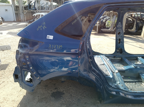 Чверть крило ззаду права Ford Edge 15-24 на кузові, синя