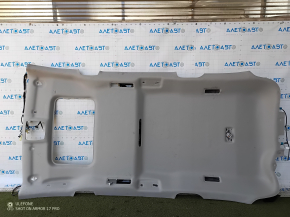 Обшивка стелі Toyota Sienna 21-26 під люк, сіра, гола, під чищення, надірваний повітропровід
