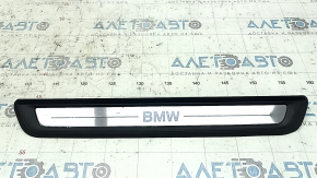 Накладка порога передняя левая наружная BMW 3 G20 19-26 хром, надпись BMW, коррозия, царапины