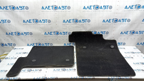 Комплект ковриков салона ткань Toyota Sienna 21-26 черная под 8 мест, под химчистку