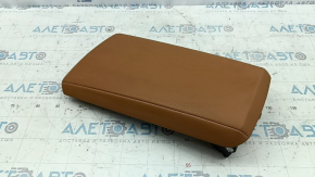 Подлокотник центральной консоли BMW 3 G20 21-26 кожа коричневая COGNAC без строчки