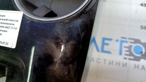 Накладка центральной консоли с подстаканниками Ford Fusion mk5 13-20 тип-2, сломано крепление, царапины, без накладки