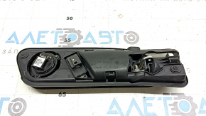 Ручка двери внутренняя задняя левая VW Tiguan 09-17 с пищалкой Fender, с кнопкой центрального замка