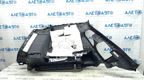 Обшивка арки правая Nissan Rogue 21-26 черная, под цельный пол US built, царапины