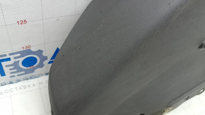 Губа переднего бампера Nissan Rogue 21-23 серая, потерта, царапины, примята