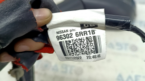 Зеркало боковое левое в сборе Nissan Rogue 21-24 BSM, 7 пинов, с поворотником, с подогревом, черное