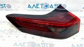 Ліхтар зовнішній крило лівий Nissan Rogue 21-26 галоген + LED, потерт
