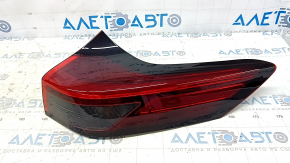 Ліхтар зовнішній крило правий Nissan Rogue 21-26 галоген + LED, потерт