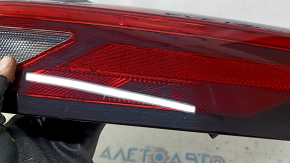 Фонарь внешний крыло правый Nissan Rogue 21-26 галоген + LED, потерт