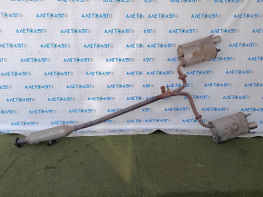 Выхлопная трасса средней части с повреждениями для Toyota Camry v40 3.5