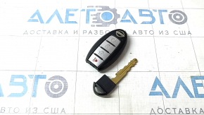 Ключ Nissan Rogue 21-22 SV, 4 кнопки, белый значок
