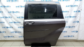 Двері в зборі задня ліва Toyota Sienna 21-26 графіт 1H1, keyless, тріснута накладка