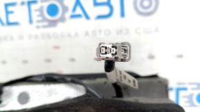 Обшивка подушки пассажиского сиденья Ford Escape MK4 20-22 кожа, бежевая с черным, перфорация, подогрев