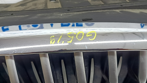 Вид сверху на решетку с маркировкой, оригинальная деталь для BMW X5 G05