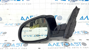 Дзеркало бічне ліве в зборі BMW X5 G05 19-23 9 пінів, поворотник, підігрів, пам'ять, автозатемніння, BSM, камера, біле, подряпини
