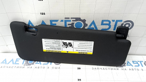 Козырек левый BMW X5 G05 19-23 черный, без крючка, примят