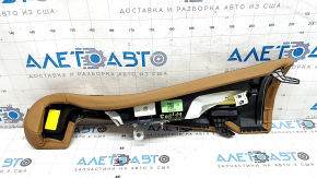 Подушка безопасности airbag заднего правого сиденья BMW X5 G05 19-23 кожа коричневая COGNAC, царапина, под чистку
