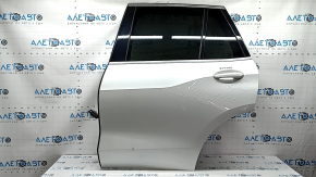 Дверь в сборе задняя левая BMW X5 G05 19-26 тонировка, keyless, белый A96, тычка