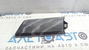 Накладка передньої панелі верхня ліва Audi E-Tron 19-23 під темно-сіре дерево з хром молдингом